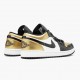 Damen/Herren Air Jordan 1 Low Gold Toe CQ9447-700 Turnschuhe