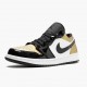 Damen/Herren Air Jordan 1 Low Gold Toe CQ9447-700 Turnschuhe