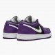 Damen/Herren Air Jordan 1 Retro Low Court Lila 553558-501 Turnschuhe