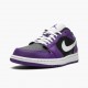 Damen/Herren Air Jordan 1 Retro Low Court Lila 553558-501 Turnschuhe