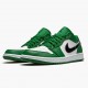 Damen/Herren Air Jordan 1 Retro Low Pine Grün 553558-301 Turnschuhe