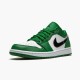 Damen/Herren Air Jordan 1 Retro Low Pine Grün 553558-301 Turnschuhe