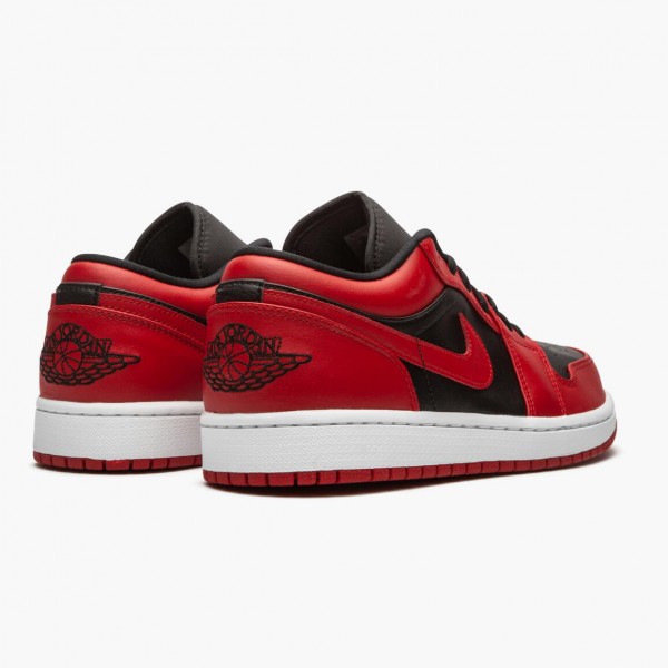 Damen/Herren Air Jordan 1 Retro Low Reverse Bred 553558-606 Turnschuhe