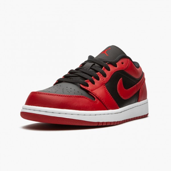 Damen/Herren Air Jordan 1 Retro Low Reverse Bred 553558-606 Turnschuhe