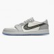 Damen/Herren Air Jordan 1 Retro Low Wolf Grey Sail Photoson Dust CN8608-002 Turnschuhe