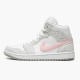 Damen/Herren Air Jordan 1 Mid SE Light Iron Ore DN4045-001 Turnschuhe