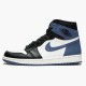 Damen/Herren Air Jordan 1 Retro High Blau Moon 555088-115 Turnschuhe