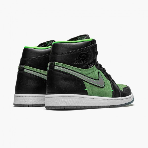 Damen/Herren Air Jordan 1 Retro High Zoom Zen Grün CK6637-002 Turnschuhe