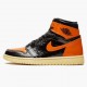 Herren Air Jordan 1 Retro Shattered Backboard SchwarzPale Vanilla Starfish 555088-028 Turnschuhe