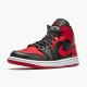 Damen/Herren Air Jordan 1 Mid Banned 2020 554724-074 Turnschuhe