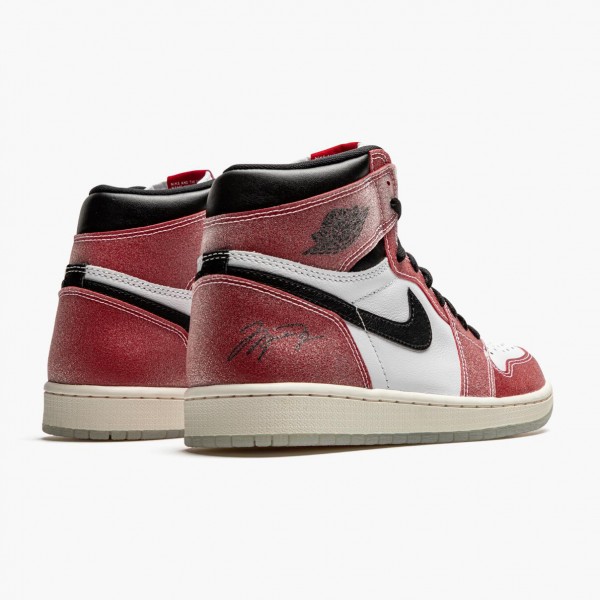 Damen/Herren Air Jordan 1 Retro High Trophy Room Chicago DA2728-100 Turnschuhe