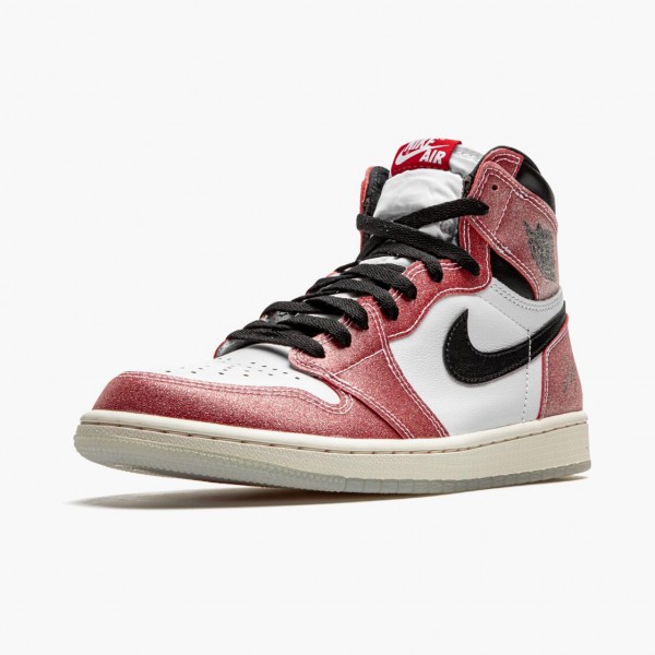 Damen/Herren Air Jordan 1 Retro High Trophy Room Chicago DA2728-100 Turnschuhe