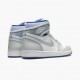 Herren Air Jordan 1 High Zoom Racer Blau CK6637-104 Turnschuhe