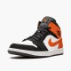 Herren Air Jordan 1 Mid Shattered Backboard 554724-058 Turnschuhe