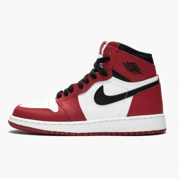 Damen/Herren Air Jordan 1 Retro Chicago 575441-101 Turnschuhe