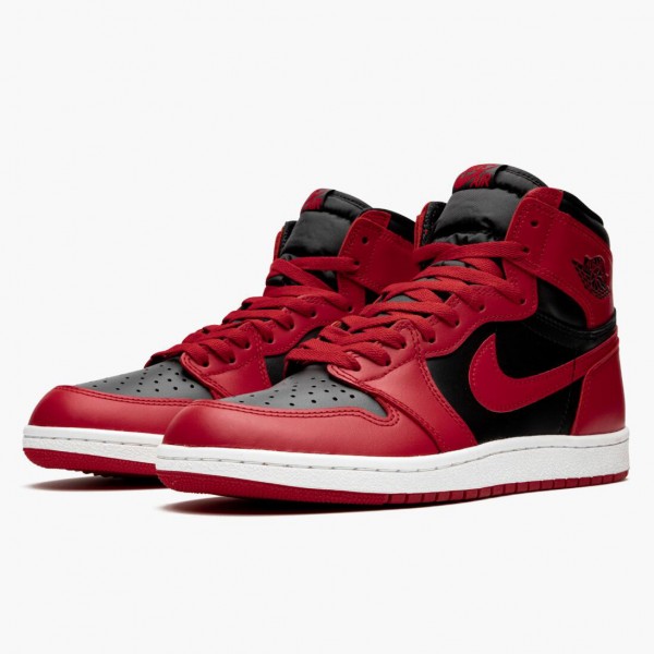 Damen/Herren Air Jordan 1 Retro High 85 Varsity Rot BQ4422-600 Turnschuhe