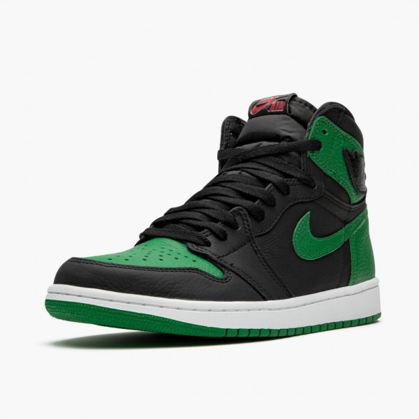 Herren Air Jordan 1 Retro High Pine Grün 555088-030 Turnschuhe