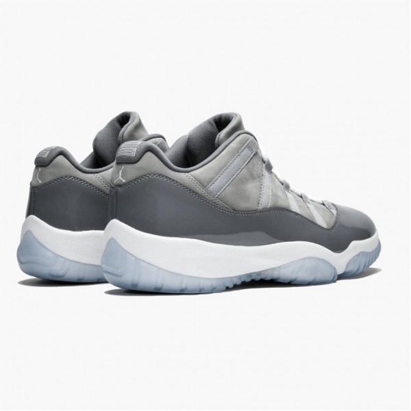 Herren Air Jordan 11 Low Cool Grey 528895-003 Turnschuhe