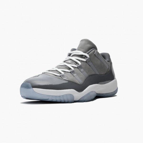 Herren Air Jordan 11 Low Cool Grey 528895-003 Turnschuhe