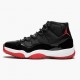 Herren Air Jordan 11 Retro Bred 378037-010 Turnschuhe