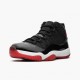 Herren Air Jordan 11 Retro Bred 378037-010 Turnschuhe