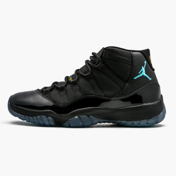 Herren Air Jordan 11 Retro Gamma Blau 378037-006 Turnschuhe