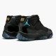 Herren Air Jordan 11 Retro Gamma Blau 378037-006 Turnschuhe