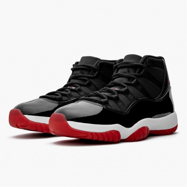 Herren Air Jordan 11 Retro Bred 2019 378037-061 Turnschuhe