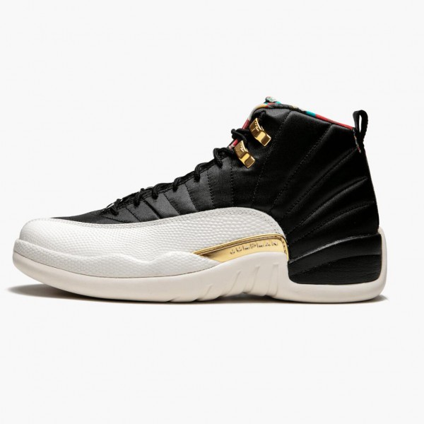 Herren Air Jordan 12 Retro 2019 CNY Chinese New Year CI2977-006 Turnschuhe