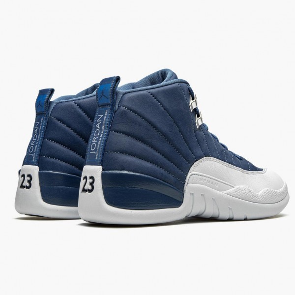 Herren Air Jordan 12 Retro Indigo 130690-404 Turnschuhe