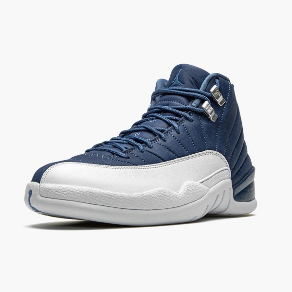 Herren Air Jordan 12 Retro Indigo 130690-404 Turnschuhe