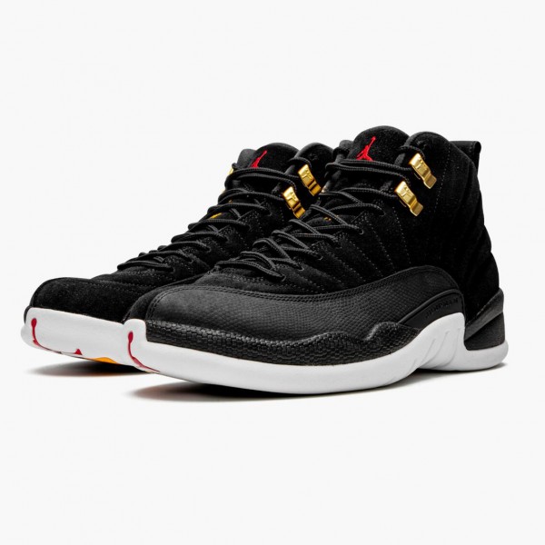 Herren Air Jordan 12 Retro Reverse Taxi 130690-017 Turnschuhe