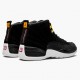 Herren Air Jordan 12 Retro Reverse Taxi 130690-017 Turnschuhe