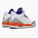 Damen/Herren Air Jordan 3 Retro Knicks 136064-148 Turnschuhe