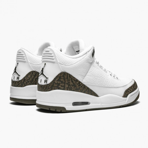 Damen/Herren Air Jordan 3 Retro Mocha 136064-122 Turnschuhe