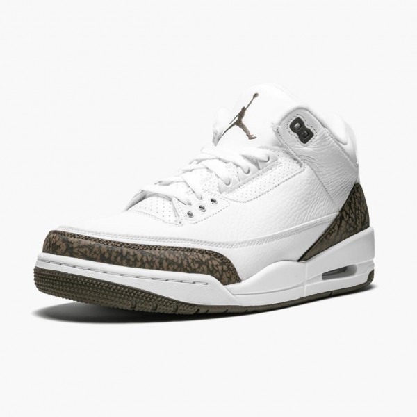 Damen/Herren Air Jordan 3 Retro Mocha 136064-122 Turnschuhe