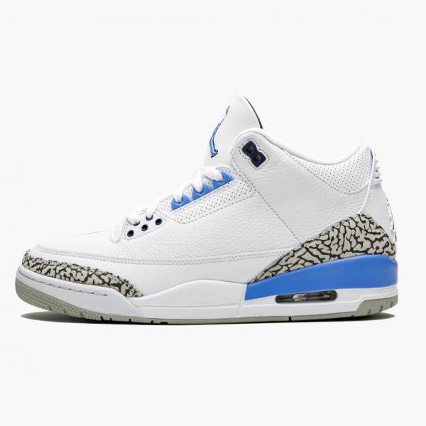 Damen/Herren Air Jordan 3 Retro UNC CT8532-104 Turnschuhe