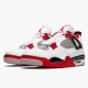 Herren Air Jordan 4 Retro OG Fire Rot 2020 DC7770-160 Turnschuhe