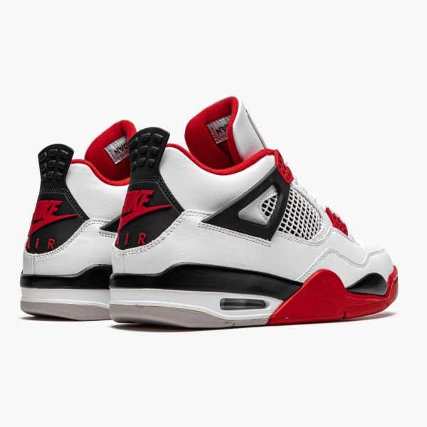 Herren Air Jordan 4 Retro OG Fire Rot 2020 DC7770-160 Turnschuhe