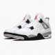 Herren Air Jordan 4 Retro OG Weiß Cement 840606-192 Turnschuhe