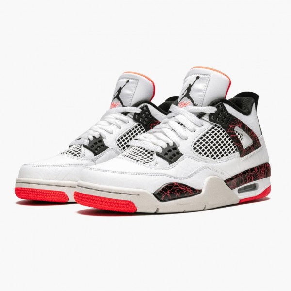 Damen/Herren Air Jordan 4 Retro Pale Citron 308497-116 Turnschuhe