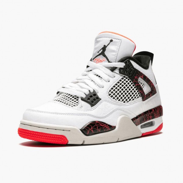 Damen/Herren Air Jordan 4 Retro Pale Citron 308497-116 Turnschuhe