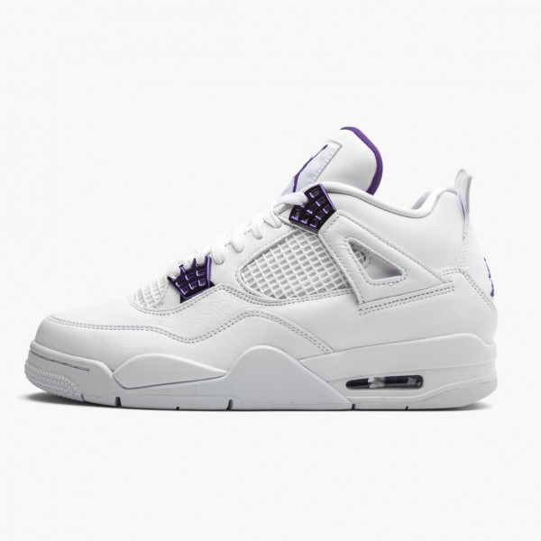 Damen/Herren Air Jordan 4 Retro Lila CT8527-115 Turnschuhe