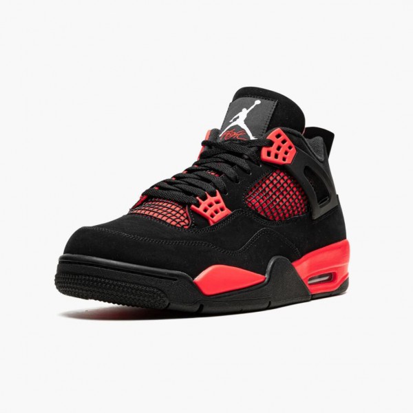 Damen/Herren Air Jordan 4 Retro Rot Thunder CT8527-016 Turnschuhe