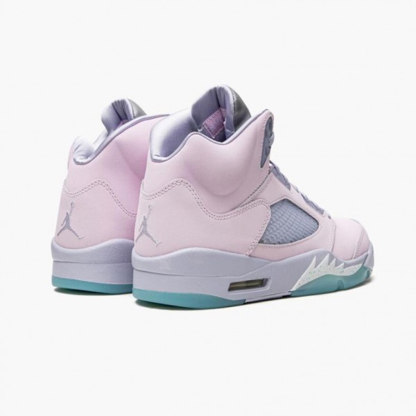 Damen/Herren Air Jordan 5 Easter 2022 Regal Rosa Ghost Copa DV0562-600 Turnschuhe