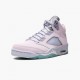 Damen/Herren Air Jordan 5 Easter 2022 Regal Rosa Ghost Copa DV0562-600 Turnschuhe