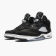 Damen/Herren Air Jordan 5 Oreo 2021 Schwarz Weiß Cool Grey CT4838-011 Turnschuhe