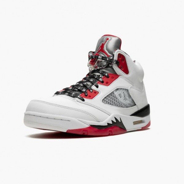 Damen/Herren Air Jordan 5 Retro Quai 54 2021 DJ7903-106 Turnschuhe