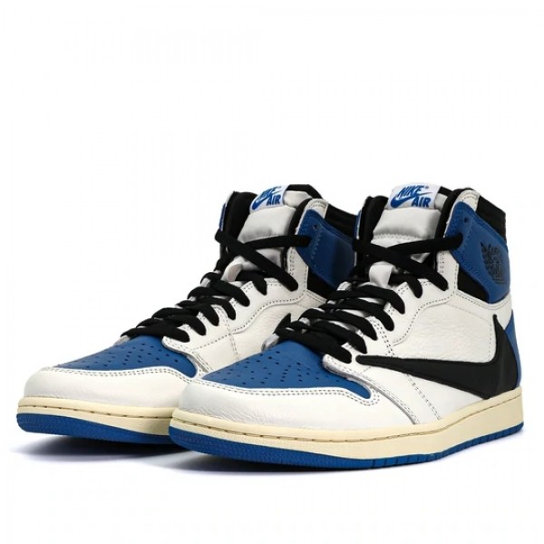 Nike Air Jordan 1 OG SP "Fragment x Travis Scott" Herren/Damen AJ1 Sneakers DH3227-105