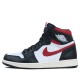 Nike Air Jordan 1 Retro High "Black Gym Red" Damen/Herren AJ1 Sneakers 555088-061